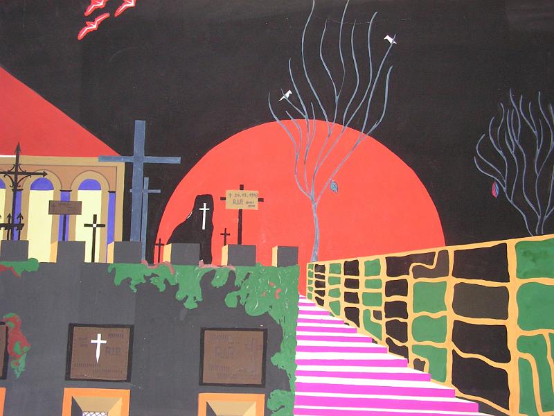 Friedhof 1, 1972, Tempera-Karton, 94x65.jpg